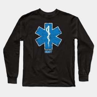 Star of Life - EMT (Worn) [Rx-TP] Long Sleeve T-Shirt